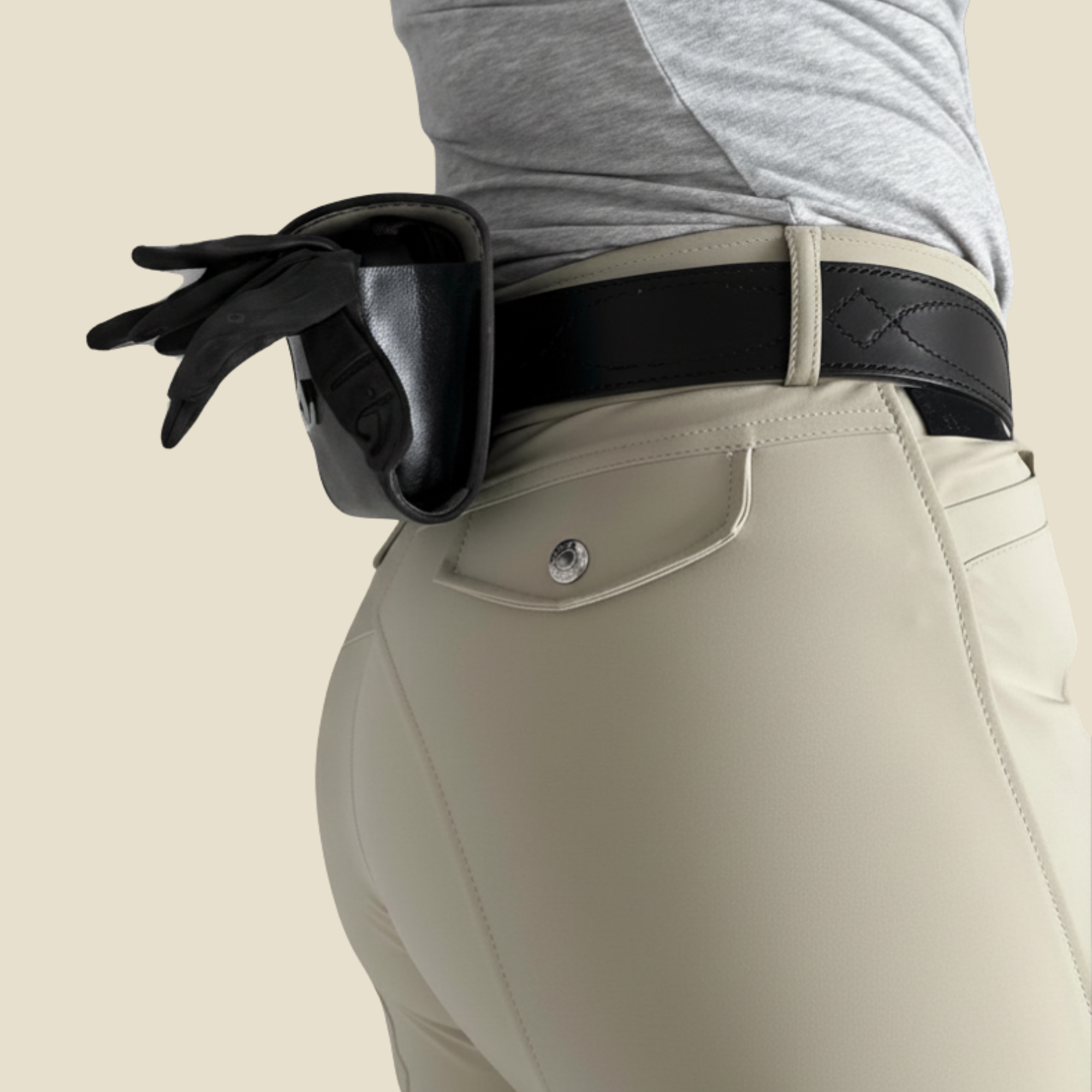 Outrider Leather Belt Bag - Made to order