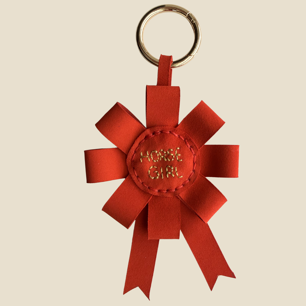 Summer Show Season Horse Girl Rosette Charm - Ready to ship