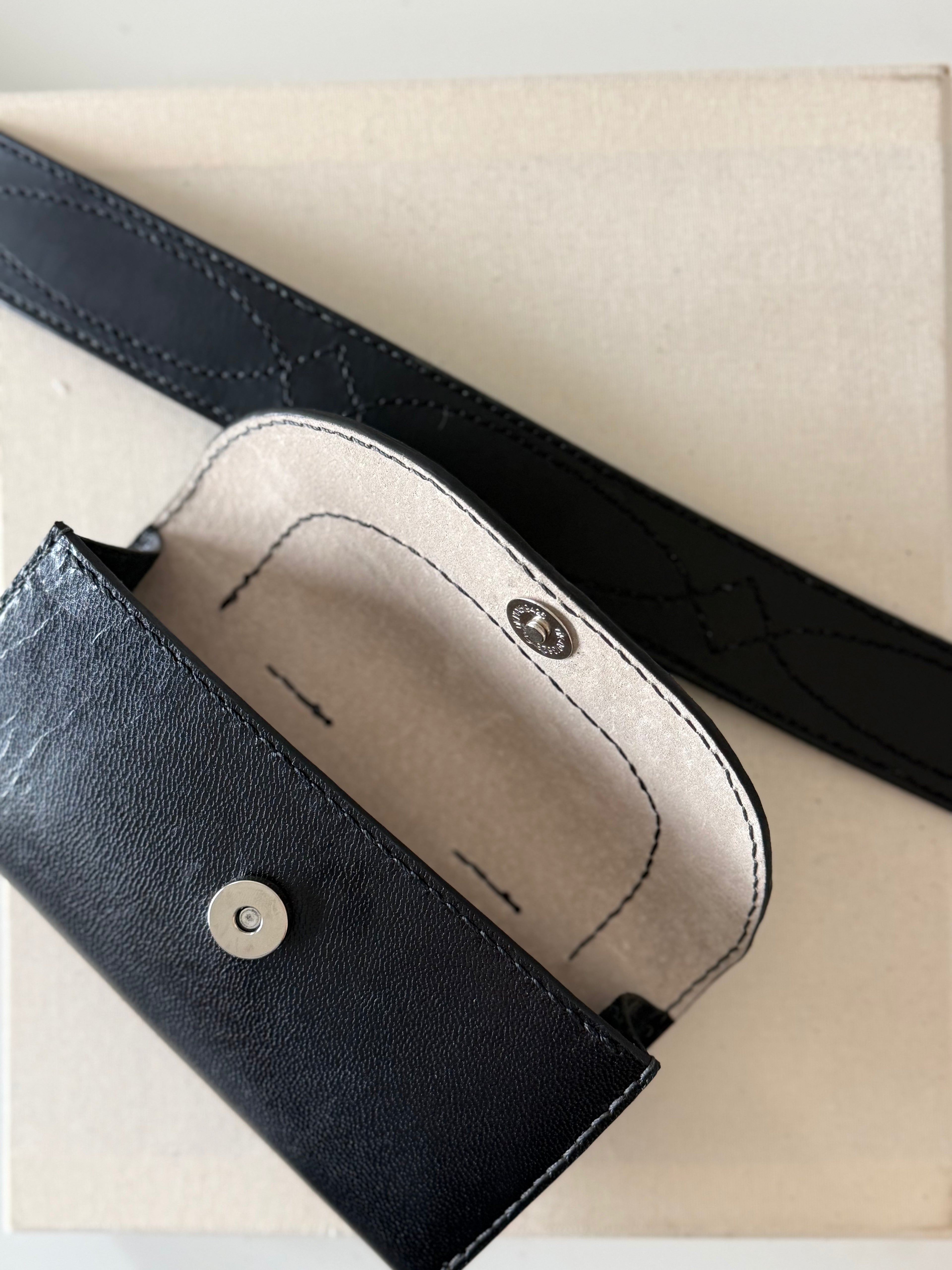 Outrider Leather Belt Bag - Made to order