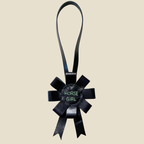 Horse Girl Rosette Charm - Ready to ship