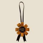 Horse Girl Rosette Charm - Ready to ship